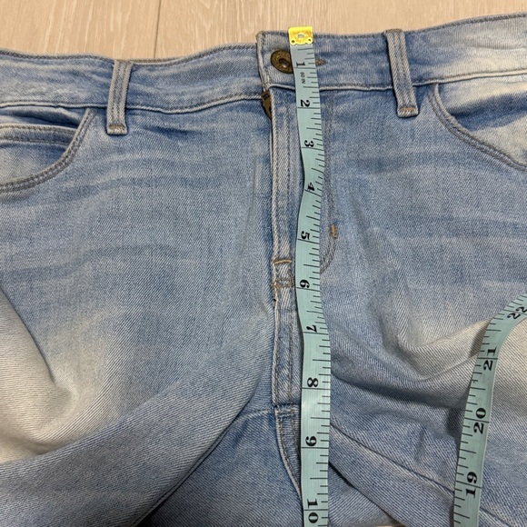 Guess Light Blue Distressed Curve X Skinny Jeans - Picture 7 of 10